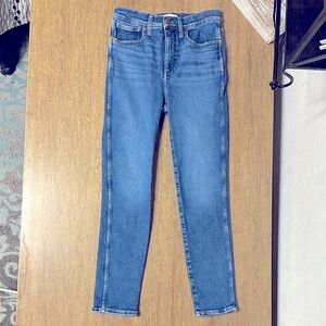 Madewell Women's Straight Leg Jeans - Blue